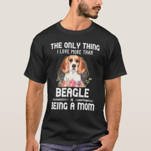 Blumenbesitzer Beagle Welpenbesitzer Hund Mutter M T-Shirt