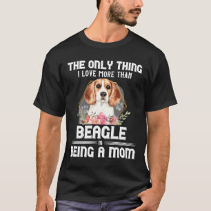 Blumenbesitzer Beagle Welpenbesitzerin Kindermutte T-Shirt