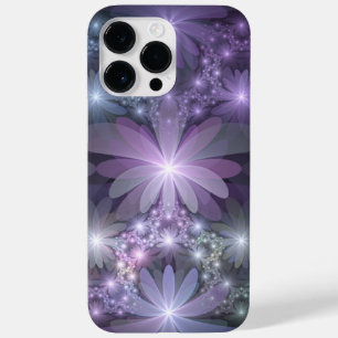 Blumenbett-Trendige glänzende abstrakte Fraktalkun Case-Mate iPhone 14 Pro Max Hülle