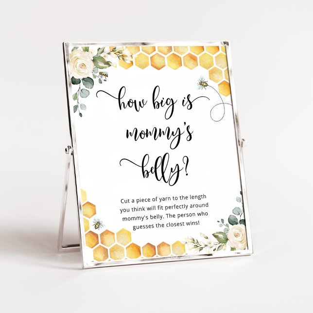 Blumenbiene wie groß ist das Bauchhoster der Mama Poster (Von Creator hochgeladen)