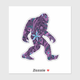 BLUMENBIGFOOT AUFKLEBER