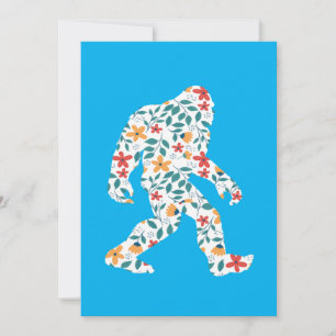 BLUMENBIGFOOT EINLADUNG