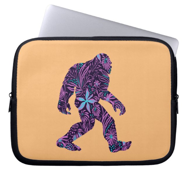 BLUMENBIGFOOT LAPTOPSCHUTZHÜLLE (Vorderseite)