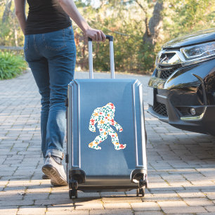 BLUMENBIGFOOT-STICKER AUFKLEBER