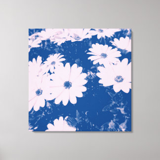 Blumenbild auf Leinwand