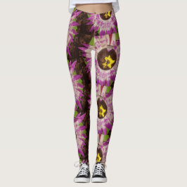 Blumenbild-Leggings Leggings