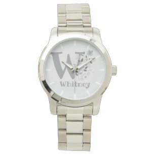 Blumenbild mit Zahlen, Name & Erstklassigkeit Armbanduhr