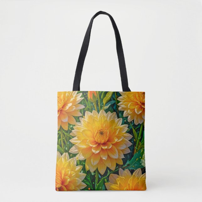 Blumenbild Nr. 13, Blumenreihe, Tragetasche (Vorderseite)