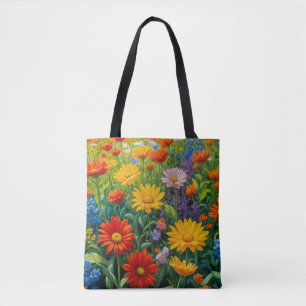Blumenbild Nr. 21, Blumenreihe, Tragetasche