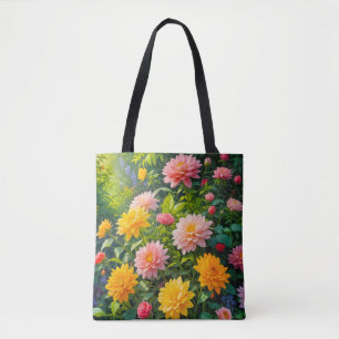 Blumenbild Nr. 23, Blumenreihe, Tragetasche