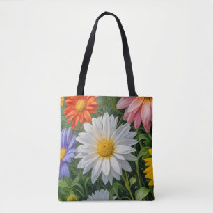 Blumenbild Nr. 3, Blumenreihe, Tragetasche