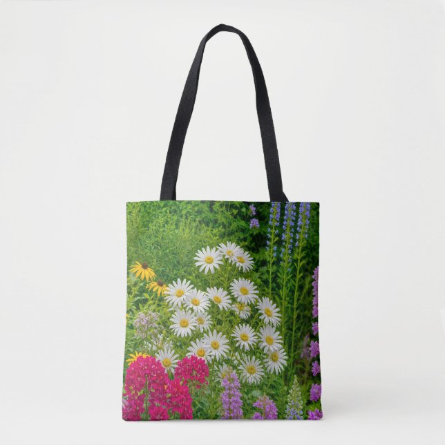 Blumenbild Nr. 7, Blumenreihe, Tragetasche (Vorderseite)