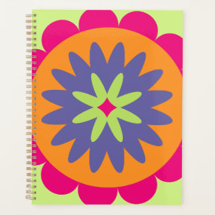 Blumenbilder in orangen und rosa planer