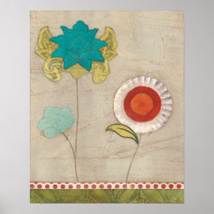 Blumenblatt kopiert I Poster