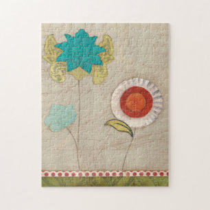 Blumenblatt kopiert I Puzzle