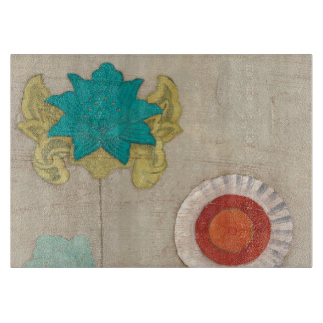 Blumenblatt kopiert I Schneidebrett (Vorderseite)