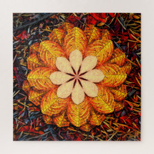 Blumenblatt Puzzle