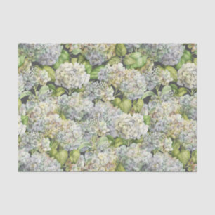 Blumenblau Hydrangea Sommermuster Blume Seidenpapier