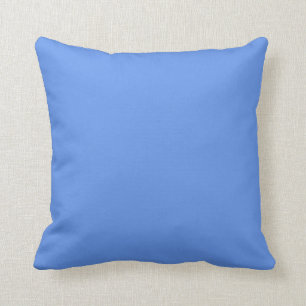 Blumenblauer, robuster Hintergrund Kissen