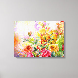 Blumenblossom Bloom Wall Art Leinwanddruck