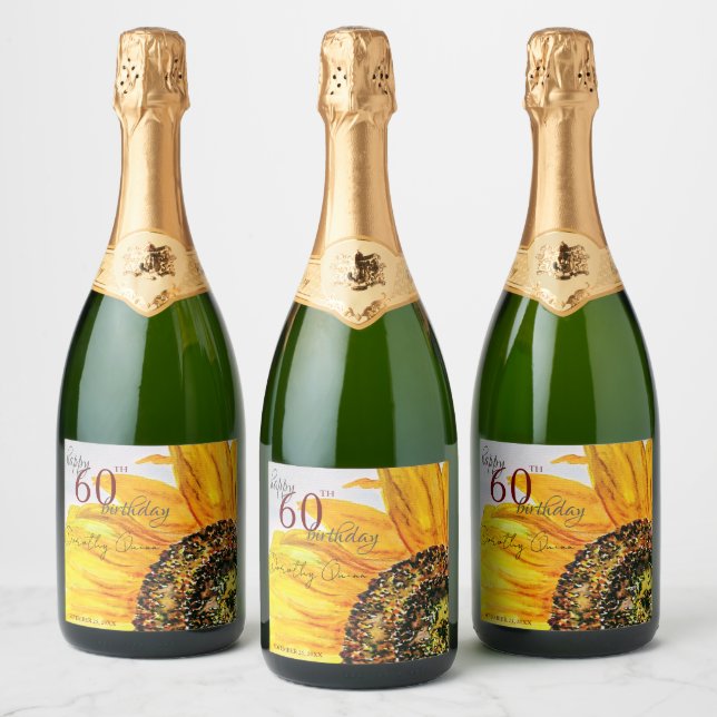 Blumenblume Geburtstagsparty (Flaschen)