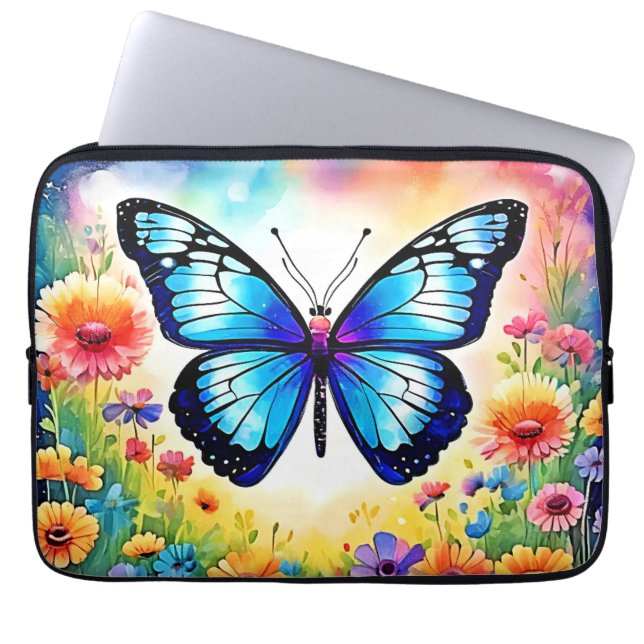 Blumenblume Laptopschutzhülle (Vorderseite)