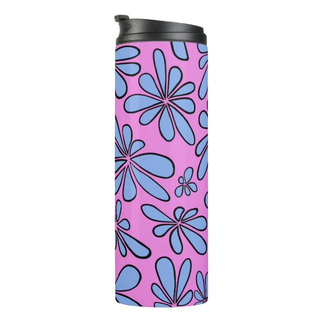 Blumenblume Thermosbecher (Nach rechts gedreht)