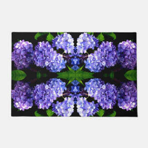 Blumenblumen, Blütenblüten, Hydrangeas Fußmatte