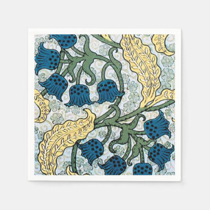 Blumenblumen Lily Valley Wiederholung Serviette