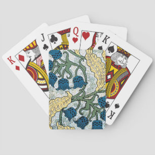 Blumenblumen Lily Valley Wiederholung Spielkarten