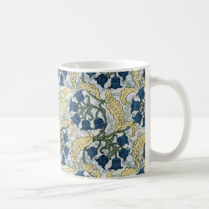 Blumenblumen Lily Valley Wiederholung Tasse