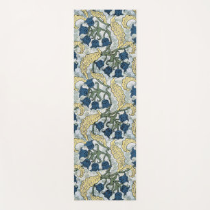 Blumenblumen Lily Valley Wiederholung Yogamatte