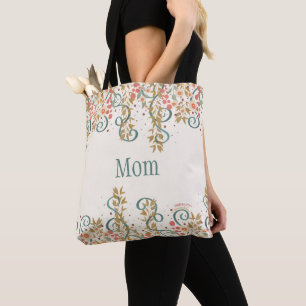 Blumenblumen Mama Personalisierter Name