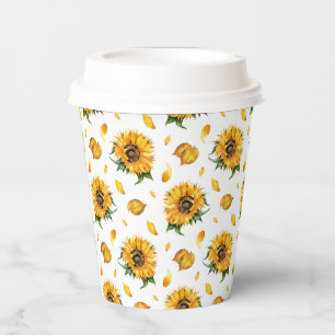 Blumenblumen Pappbecher