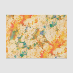 Blumenblüten-Muster Seidenpapier