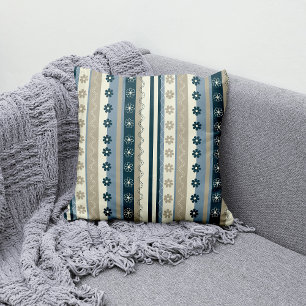 Blumenblütenmuster Kissen