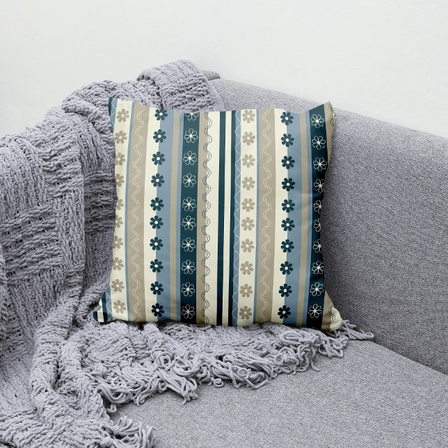 Blumenblütenmuster Kissen (Von Creator hochgeladen)