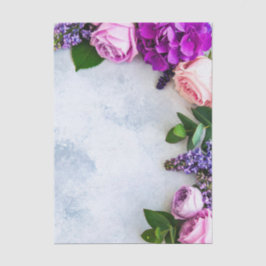 Blumenblütenpapier Dekoupage Tissue Seidenpapier