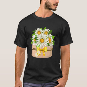Blumenblütenstrauß Natur Pflanze Gärtner Gänseblüm T-Shirt