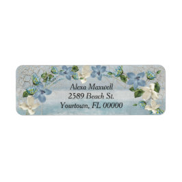 Blumenbogen mit nautischem Netz