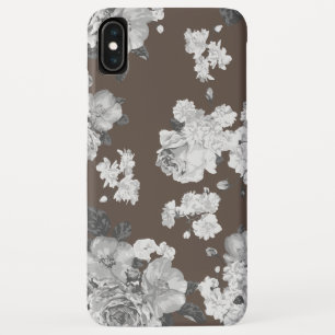 Blumenbrauner Hintergrund Case-Mate iPhone Hülle