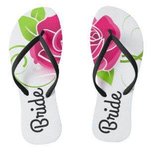 Blumenbraut Flip Flops