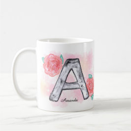 Blumenbrief A Kaffeetasse
