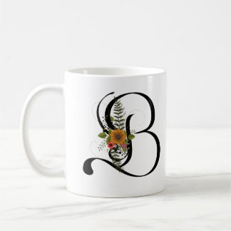 Blumenbrief B Kaffeetasse