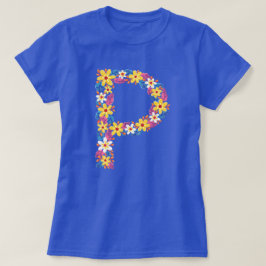 Blumenbrief P - T - Shirt