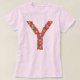 Blumenbrief Y - T - Shirt