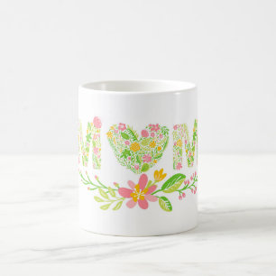 Blumenbriefe Kaffeetasse
