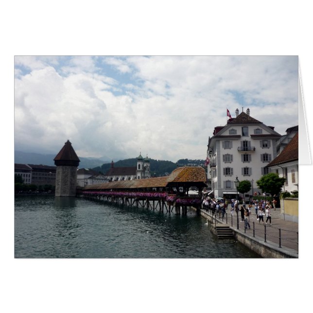 Blumenbrücke Luzerne (Vorderseite (Horizontal))