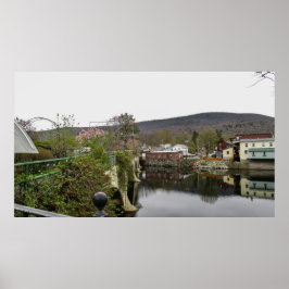 Blumenbrücke Poster