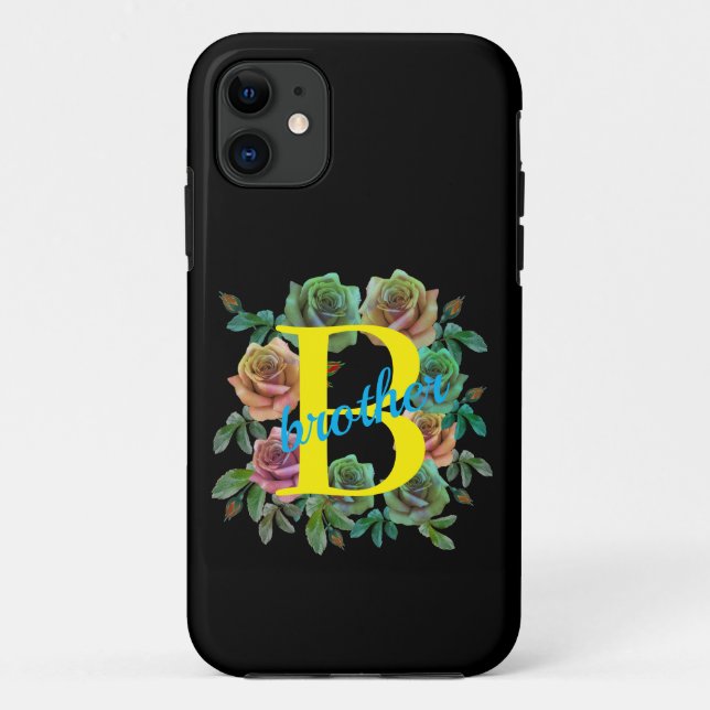 BLUMENBRUDER-SCHREIBEN Case-Mate iPhone HÜLLE (Rückseite)